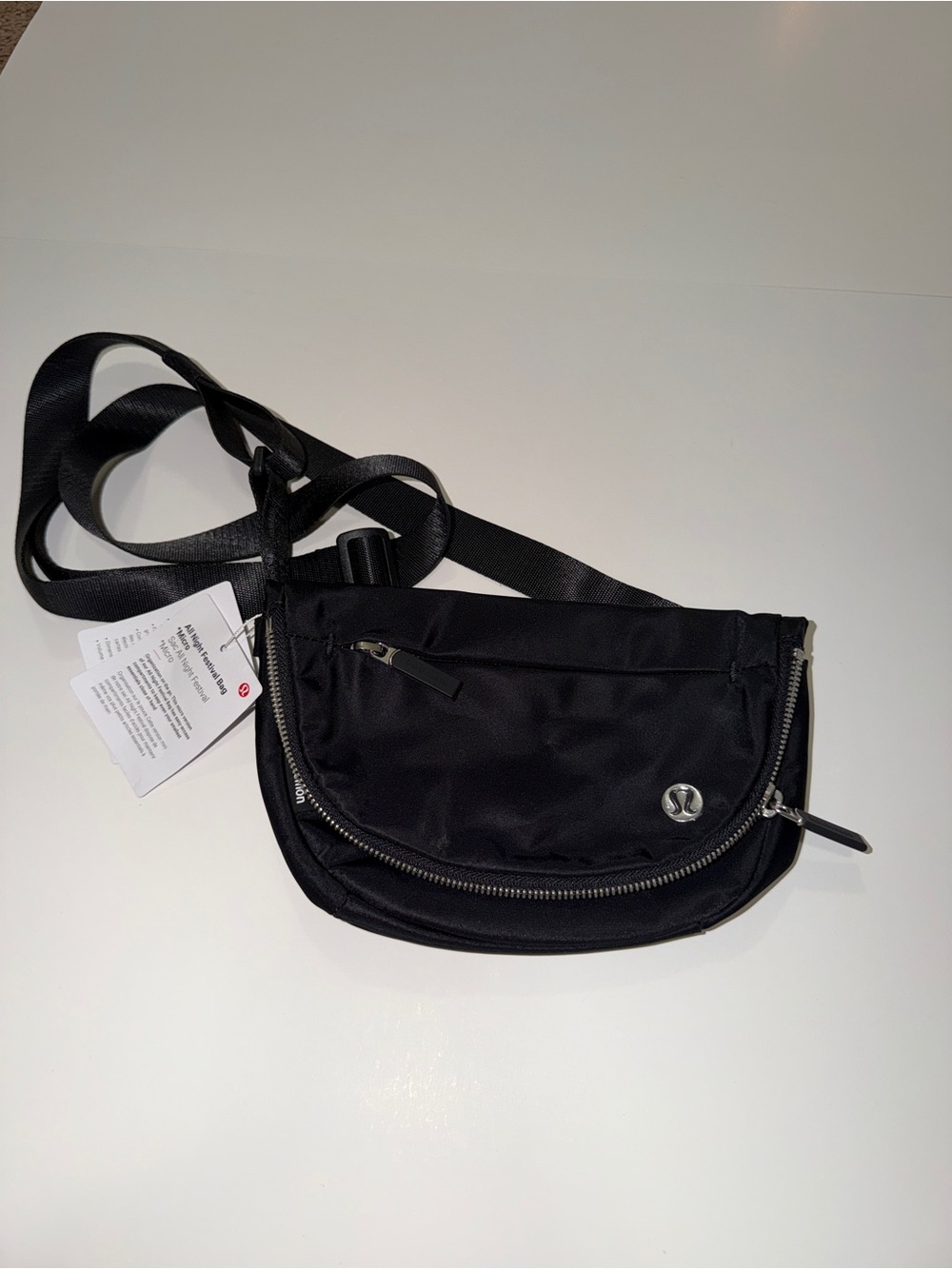 lululemon athletica Black Crossbody Sling Bag